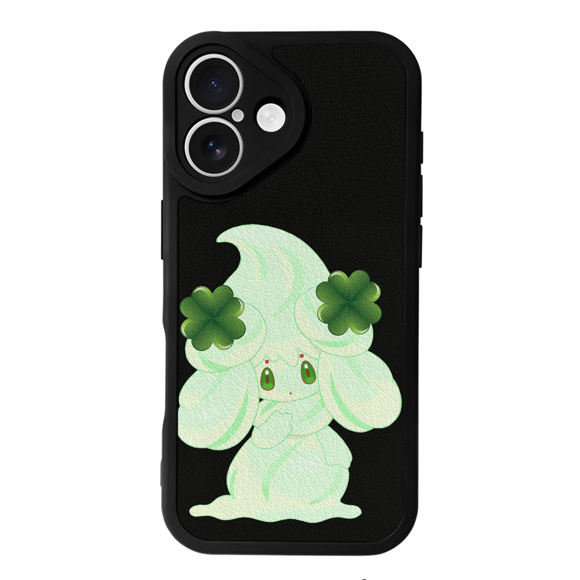 （画像用） ポケットモンスター Pokémon 【iPhone 16シリーズ対応】シリコンスマホケース（レザー調） 材質：シリコン
